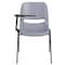 Flash Furniture Tablet Arm Chair, Right Hand Flip-Up, Gray, 21" W, 25.5" L, 32" H, Gray RUT-EO1-GY-RTAB-GG - alternate 10