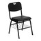 Flash Furniture Hercules Chair, 16-1/4 in W 20-1/2" L 29-1/2" H, Plastic Seat RUT-GK01-BK-BAS-GG - alternate 7