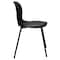 Flash Furniture Stack Chair, Plastic, Black RUT-NC258-BK-GG - alternate 9