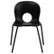 Flash Furniture Stack Chair, Plastic, Black RUT-NC258-BK-GG - alternate 10
