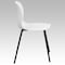 Flash Furniture Stack Chair, Plastic, 770 lb. Capacity, Wht RUT-NC258-WHITE-GG - alternate 9