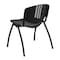 Flash Furniture Stack Chair, Plastic, Black RUT-NF01A-BK-GG - alternate 8