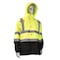 Radians Hi-Vis Rain Jacket, Oxford, Class Type R Class 3 Hi-Vis Green, 3XL RW30-3Z1Y-3X - alternate 3