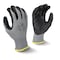 Radians Coated Gloves, Foam Nitrile, Palm, Gray, S RWG13CS - alternate 1