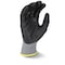 Radians Coated Gloves, Foam Nitrile, Palm, Gray, S RWG13CS - alternate 4