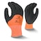Radians Hi-Vis Cold Protection Coated Gloves, 7 Ga Acrylic Terry Liner Lining, Orange, S RWG17S - alternate 1