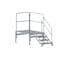 Tri-Arc Stair Unit, Alum, 3 to 4 Steps, 1000 lb Cap TAVSM34-AS - alternate 1