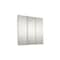Ketcham 30" x 30" Fully Recessed Beveled Edge Tri-View Medicine Cabinet R-3030BV - alternate 1
