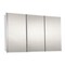 Ketcham 60" x 36" Fully Recessed Beveled Edge Tri-View Medicine Cabinet R-6036BV - alternate 1