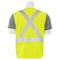 Deltaplus BreakAway Vest, Cl2, X-Back, HiViz, Lime, 3XL 61737 - alternate 2