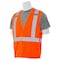 Deltaplus Break Away Vest, Class 2, HiViz, Orange, 5XL 61746 - alternate 4