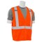 Deltaplus Break Away Vest, Class 2, HiViz, Orange, 5XL 61746 - alternate 2