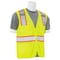 Deltaplus Vest, Hi-Viz, Lime, Surveyor, Polyester, L 61832 - alternate 3