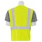 Deltaplus Mesh Vest, Class 2, Hi-Viz, Lime, 5XL 14516 - alternate 4