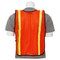 Deltaplus One Size Hi-Viz Vest with Stripe, Orange WEL14601HO - alternate 4