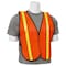 Deltaplus One Size Hi-Viz Vest with Stripe, Orange WEL14601HO - alternate 2