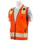 Deltaplus Surveyor Vest, Deluxe, Orange, 4X 62398 - alternate 2