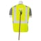Deltaplus Vest, Tricot, Break Away, Hi-Viz, Lime, M 61390 - alternate 4