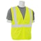 Deltaplus Safety Vest, Economy, Hi-Viz, Lime, L 61426 - alternate 4