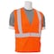 Deltaplus Safety Vest, Economy, Hi-Viz, Orange, M 61433 - alternate 2