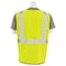 Deltaplus Vest, Lime/Black Bottom, Mesh, Class 2, MD 62250 - alternate 2