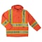 Tough Duck Hi-Visibility Rain Pants, 100% Rip-Stop Polyester, 32 in Inseam, Drawstring Closure, Gree/Yellow S37421 - alternate 6