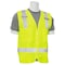 Deltaplus Safety Vest, Zipper, Hi-Viz, Lime, M WEL61200HLMD - alternate 2
