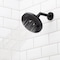 Speakman Neo Shower Arm and Flange, Matte Black S-2540-MB - alternate 2