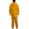 Tingley 3-Piece Rainsuit w/Detachable Hood, PVC, Bib Overalls, .2mm Thickness, Yellow, M S61317 - alternate 5