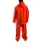 Tingley 2-Piece Rainsuit, PVC, 0.35 mil Thick, Attached, Orange, L S63219 - alternate 3