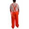 Tingley 2-Piece Rainsuit, PVC, 0.35 mil Thick, Attached, Orange, L S63219 - alternate 5