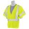 Deltaplus Safety Vest, Reflective Trim, HiViz, Lime, M 14550 - alternate 3