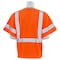 Deltaplus Safety Vest, Mesh, Hi-Viz, Orange, L 61937 - alternate 2