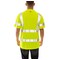 Tingley Job Sight Class 3 Short Sleeve T-Shirt, Birds Eye Polyester, Lime, L S75322 - alternate 2
