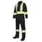 Tough Duck Insulated Duck Safety Coverall, Black, 3 S78721 - alternate 1