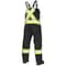Tough Duck XL Hi-Vis Insulated Bib Overalls, Black S79811 - alternate 2