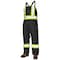 Tough Duck XL Hi-Vis Insulated Bib Overalls, Black S79811 - alternate 1
