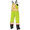 Tough Duck Medium Hi-Vis Insulated Bibs, Florescent Green S79811 - alternate 2