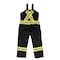Tough Duck XL Hi-Vis Insulated Bib Overalls, Black S79811 - alternate 5