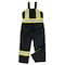 Tough Duck XL Hi-Vis Insulated Bib Overalls, Black S79811 - alternate 8