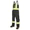 Tough Duck High Visibility Bib Overalls, Black, 30" Inseam, M S87611 - alternate 1