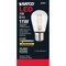 Satco 1W S14 LED Light Bulb - Medium Base - Clear Finish S9807 - alternate 3