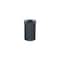 Rubbermaid Commercial Enhance(TM) 33 gal Round Indoor Metal Can, Black, None, Metal, 20 9/16 in 2172842 - alternate 4