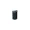 Rubbermaid Commercial Enhance(TM) 11 1/2 gal Half-Round Indoor Metal Can, Gray, None, Metal, 11 1/8 in 2172845 - alternate 1