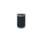 Rubbermaid Commercial Enhance(TM) 11 1/2 gal Half-Round Indoor Metal Can, Gray, None, Metal, 11 1/8 in 2172845 - alternate 2