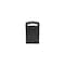 Rubbermaid Commercial Tailor(TM) 41 gal Square Outdoor Can, Black, None, Metal, 25 3/16 in 2182672 - alternate 1