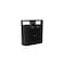 Rubbermaid Commercial Resist(R) 66 gal Oval Outdoor Can, Black, None, Metal, 24 1/4 in 2185042 - alternate 1
