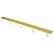 Vestil Speed Bump, Plastic, 2 Height, 106 in Length, Yellow SB-108 - alternate 3