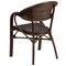 Flash Furniture Cocoa Rattan Patio Chair w/ Bamboo-Aluminum Frame SDA-AD642003R-1-GG - alternate 8