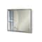 Ketcham 24" x 20" Recessed Mounted Polished Edge Sliding Door Medicine Cabinet SD-2420R - alternate 3